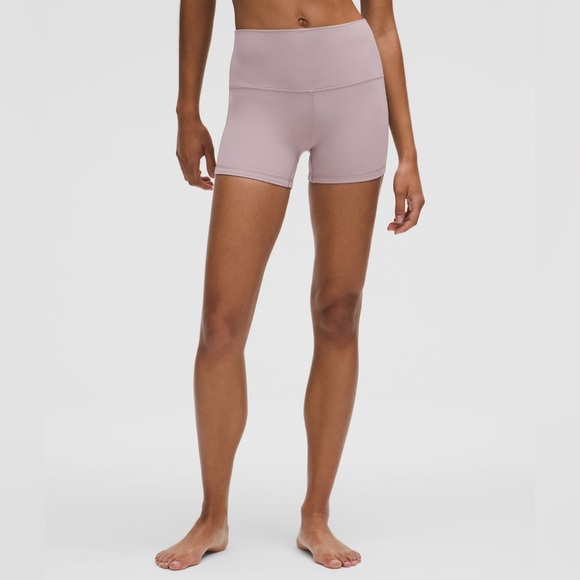 Lululemon Athletica Align High-Rise Shorts in Soft Mauve - Picture 1 of 6